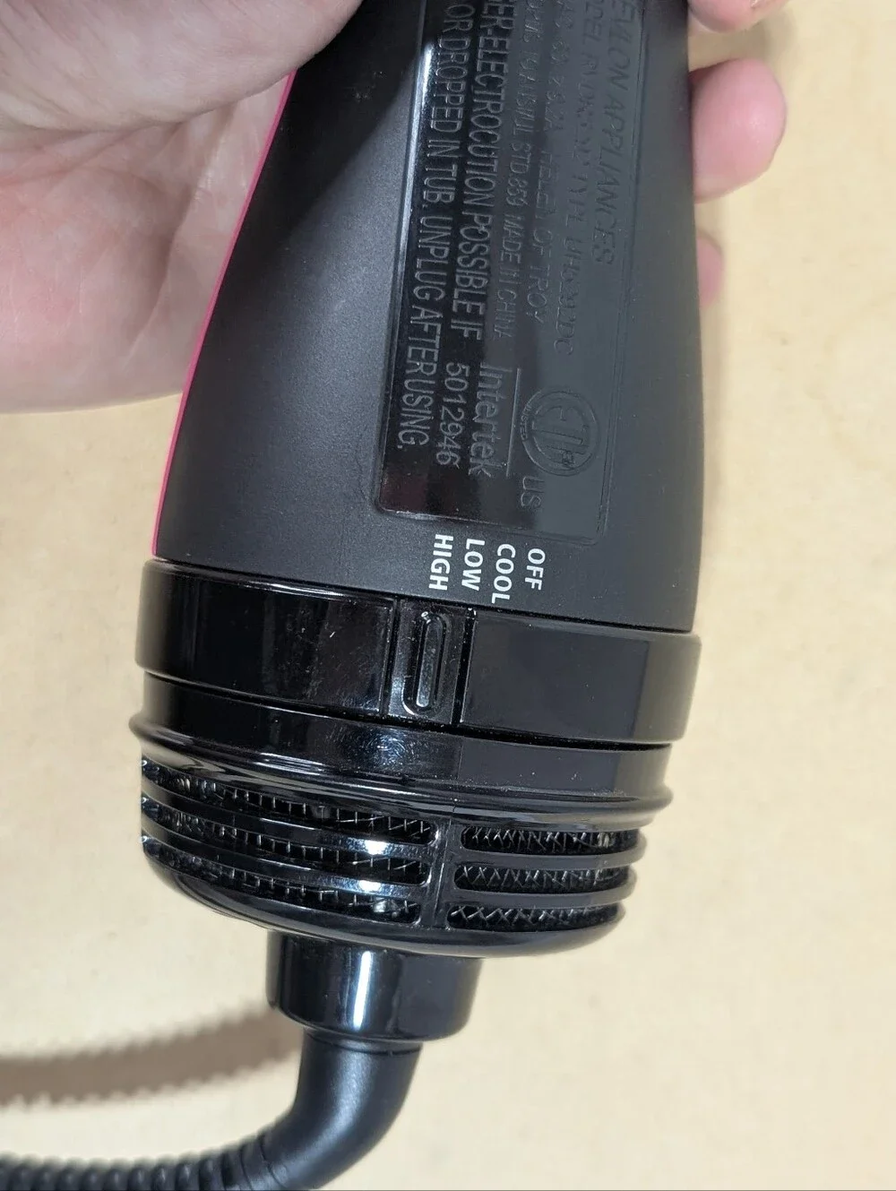 Revlon One-Step Root Booster Round Brush Dryer 1.5